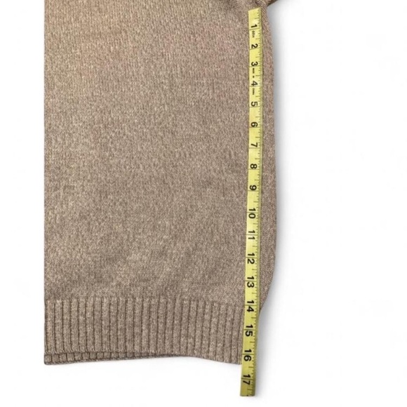 Columbia Men’s Sweater, 100% Cotton, Brown, Beige, Tan Fall Winter, Size Medium - Picture 6 of 7
